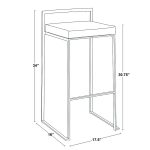 Stackable bar stool (RENTAL) - Image 6
